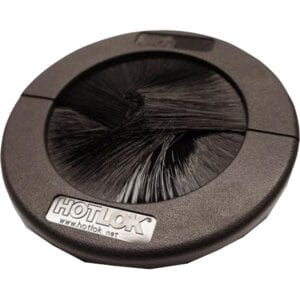 HotLok, Round 4'' Brush Grommet (no collar), Single