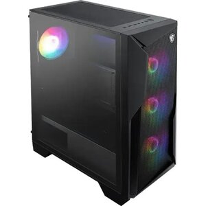 ATX Mid Tower 4xRGB Fans 1 Fan Hub