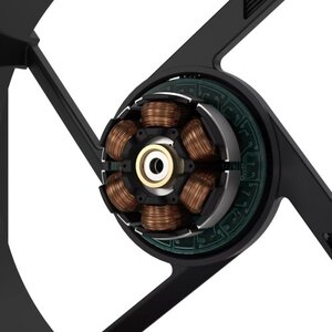 ASUS ProArt PF120 Fan - 120mm - PWM - Fluid Dynamic Bearing - Single Pack - Black - 6Y Warranty