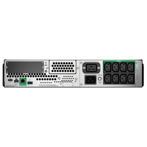 APC Smart-UPS, Line Interactive, 3kVA, Rackmount 2U, 230V, 8x IEC C13+1x IEC C19 outlets, SmartConnect Port+SmartSlot, AVR