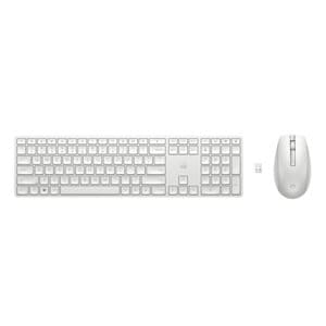 HP 650 Wireless Keyboard Mse Combo White