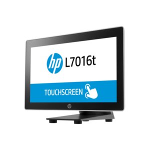 HP L7016t LCD Touchscreen Monitor - 16:9 - 8 ms - 15.6" Viewable - Projected Capacitive - 1366 x 768 - WXGA - Black - 3 Year