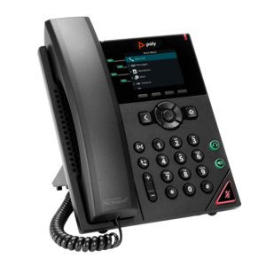 Poly VVX 250 IP Phone - Corded - Corded - Desktop, Wall Mountable - Black - VoIP - 2 x Network (RJ-45) - PoE Ports