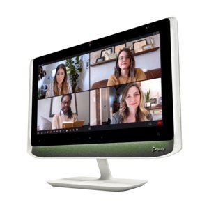 Poly Studio P P21 22" Class Webcam Full HD LCD Monitor - 16:9 - 21.5" Viewable - LED Backlight - 1920 x 1080 - 16.7 Millio