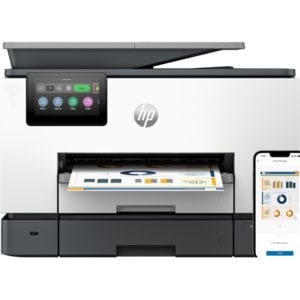 HP Officejet Pro 9130b Wired & Wireless Inkjet Multifunction Printer - Color - Cement - Copier/Fax/Printer/Scanner - 4800 