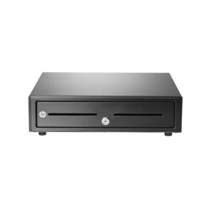 HP Cash Drawer - 2 Media Slot - 3 Lock Position - Printer Driven - Black - 4.30" (109.22 mm) Height x 16.30" (414.02 mm) W