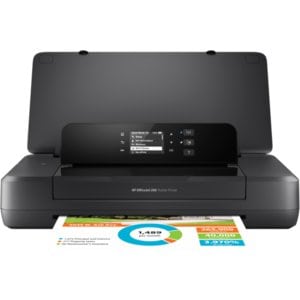 HP Officejet 200 Portable Inkjet Printer - Color - 20 ppm Mono / 19 ppm Color - 4800 x 1200 dpi Print - Manual Duplex Prin