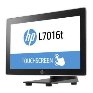 HP L7016t LCD Touchscreen Monitor - 16:9 - 8 ms - 15.6" Viewable - Projected Capacitive - 1366 x 768 - WXGA - Black - 3 Year