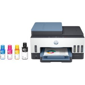 HP 7602 Wired & Wireless Smart Tank Inkjet Multifunction Printer - Color - Copier/Fax/Printer/Scanner - 4800 x 1200 dpi Pr