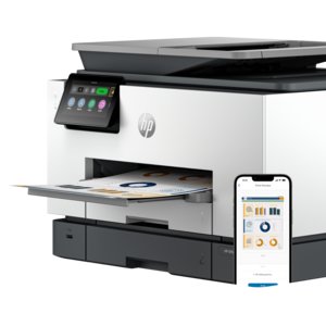 HP Officejet Pro 9130b Wired & Wireless Inkjet Multifunction Printer - Color - Cement - Copier/Fax/Printer/Scanner - 4800 