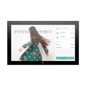 HP Engage 14 14" Class Webcam LED Touchscreen Monitor - 16:9 - 14" Viewable - Projected Capacitive - 1920 x 1080 - Full HD