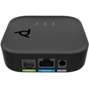 Poly ATA 400 VoIP Gateway - 1 x RJ-45 - 1 x FXS - USB - Ethernet