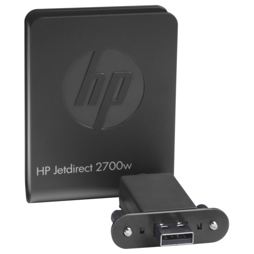 HP Jetdirect 2700w USB Wireless Print Server - ISM Band - 2.40 GHz ISM Maximum Frequency - 54 Mbit/s Wireless Transmission