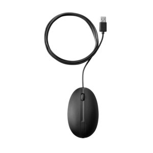 HP Wired Desktop 320M Mouse - Optical - Cable - USB - 1000 dpi - Scroll Wheel - 3 Button(s) - Symmetrical