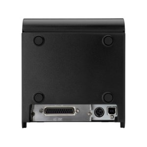 HP Desktop Direct Thermal Printer - Monochrome - Receipt Print - USB - Serial - With Cutter - Black - 9.84 in/s (250 mm/s)