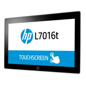 HP L7016t LCD Touchscreen Monitor - 16:9 - 8 ms - 15.6" Viewable - Projected Capacitive - 1366 x 768 - WXGA - Black - 3 Year