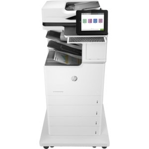 HP LaserJet M681 M681z Laser Multifunction Printer-Color-Copier/Fax/Scanner-50 ppm Mono/50 ppm Color Print-1200x1200 Print