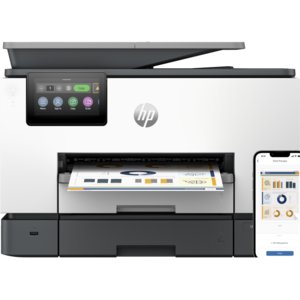 HP Officejet Pro 9130b Wired & Wireless Inkjet Multifunction Printer - Color - Cement - Copier/Fax/Printer/Scanner - 4800 