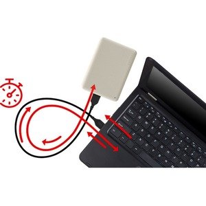 Toshiba Canvio Advance tragbare Festplatte - 1TB Hellbeige (Gen 1)