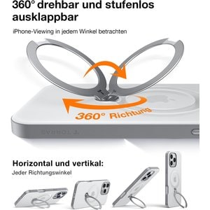 TORRAS 360° drehbare Magnethalterung, Titanium Grau