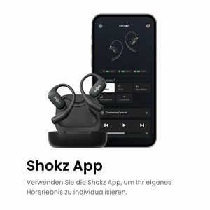 OpenFit Open-Ear True Wireless Earbuds Black