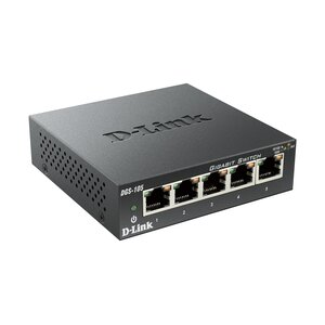 DGS-105/E - 5-Port Layer2  Gigabit Switch

dlink|green, 5x 10/100Mbit/s TP (RJ-45) Port, Automatische Geschwindigkeits- un