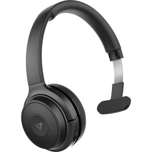 V7 H605M Kabellos Auf den Ohren, Kopfbügel Mono Headset - Schwarz, Grau - Microsoft-Teams-Zertifizierung - Monaural - Ohra