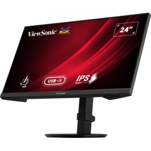 ViewSonic VG2409-MHDU-2 24 Zoll Klasse Full HD LED-Monitor - 16:9 Format - Schwarz - 60,5 cm (23,8 Zoll) Viewable - SuperC