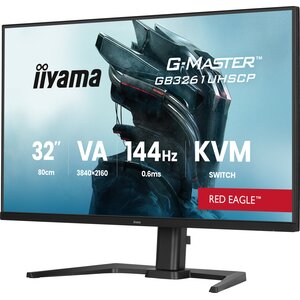iiyama G-MASTER GB3261UHSCP-B1. Bildschirmdiagonale: 80 cm (31.5"), Display-Auflösung: 3840 x 2160 Pixel, HD-Typ: 4K Ultra