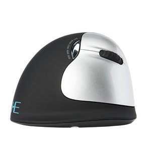 R-Go Tools Ergonomische Maus R-Go HE Break mit Pausensoftware, groß (Handlänge ≥ 185mm), für Rechtshänder, bluetooth, schw