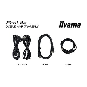 iiyama ProLite XB2497HSU-B1 Computerbildschirm 60,5 cm (23.8") 1920 x 1080 Pixel Full HD Schwarz:
60,5 cm (23.8") IPS
Full