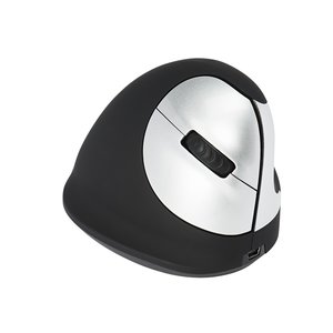 R-Go Tools Ergonomische Maus R-Go HE Break mit Pausensoftware, medium (Handlänge 165-185mm), Rechtshänder, bluetooth, schw