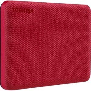 Toshiba Canvio Advance tragbare Festplatte - 4TB Rot (Gen 1)