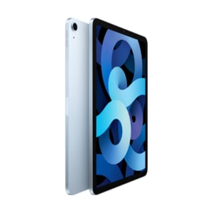 Apple iPad Air (4th Generation) Tablet - 27,7 cm (10,9 Zoll) RAM - 64 GB - iPadOS 14 - Himmelblau - Apple A14 Bionic SoC - Liquid Retina Display, IPS-Technologie (In-Plane-Switching), True-Tone-Technologie Display - 7 Megapixel Kamera vorne - 10 Stunde(n) Maximale Akkulaufzeit