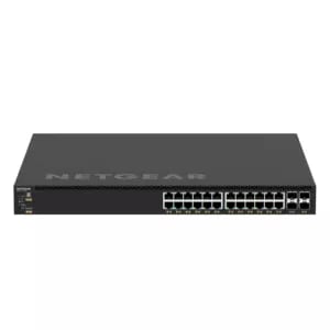 M4350-24G4XF (GSM4328)-24x1G PoE+ (648W base, up to 720W) and 4xSFP+ Managed Switch