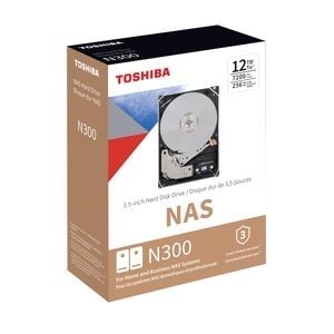 Toshiba Festplatte - 3,5" Intern - 12 TB - SATA (SATA/600) - Conventional Magnetic Recording (CMR) Method - NAS, Server, S