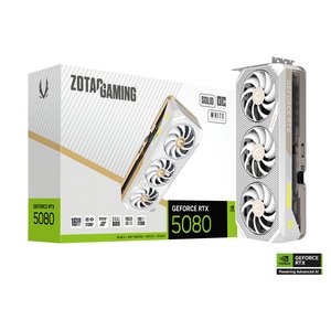 Zotac NVIDIA GeForce RTX 5080 Grafikkarte - 16 GB GDDR7 - 7680 x 4320 - 2,64 GHz Core - 256 Bit Busbreite - PCI Express 5.