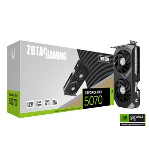 Zotac NVIDIA GeForce RTX 5070 Grafikkarte - 12 GB GDDR7 - 7680 x 4320 - 2,51 GHz Core - 192 Bit Busbreite - PCI Express 5.
