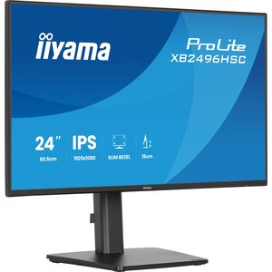 iiyama ProLite XB2496HSC-B1. Bildschirmdiagonale: 61 cm (24"), Display-Auflösung: 1920 x 1080 Pixel, HD-Typ: Full HD, Bild