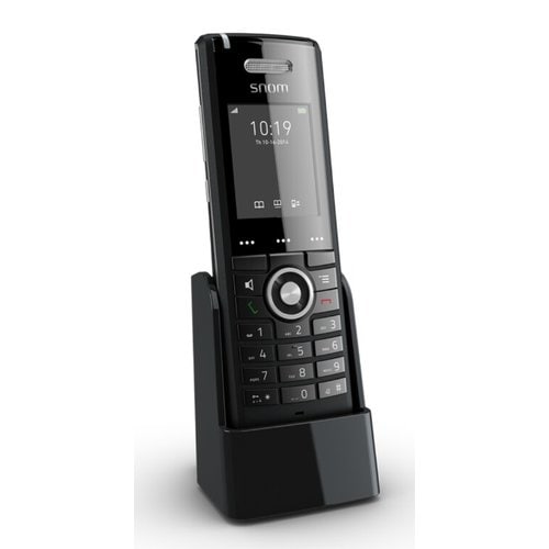 Snom M65 Handset - Schwarz - Schnurlos - DECT - 18 Stunde(n) Battery Talk Time