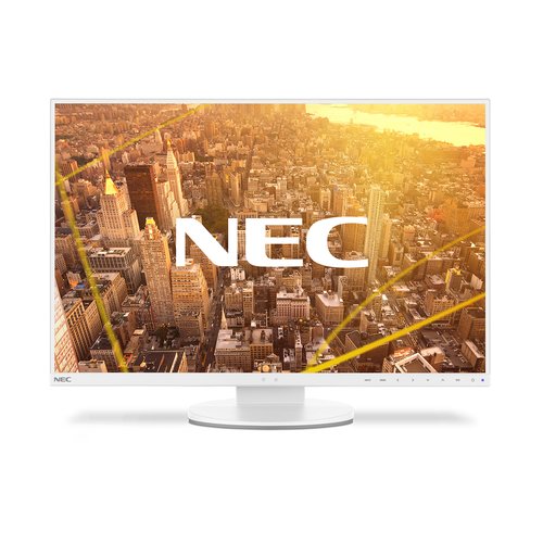NEC Display MultiSync EA245WMi-2 61 cm (24 Zoll) WUXGA WLED LCD-Monitor - 16:10 Format - Weiß - 609,60 mm Class - 1920 x 1