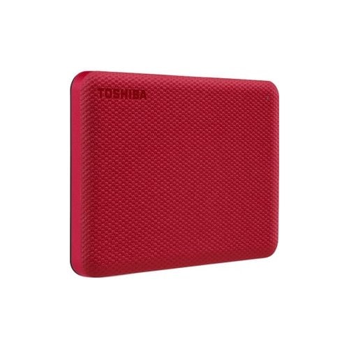Toshiba Canvio Advance tragbare Festplatte - 2TB Rot (Gen 1)