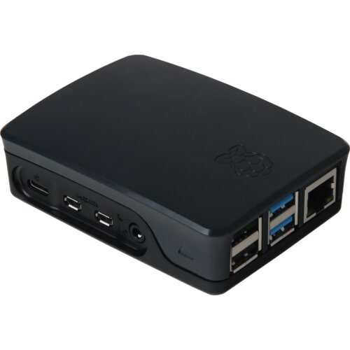 RASPBERRY PI 4B GEHUSE SCHWARZ OFFIZIELL
