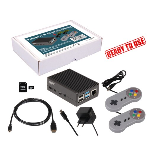 RASPBERRY PI4 GAMING - 4GB  RET ARCADE GAMING PI4-4GB VORMONTIER