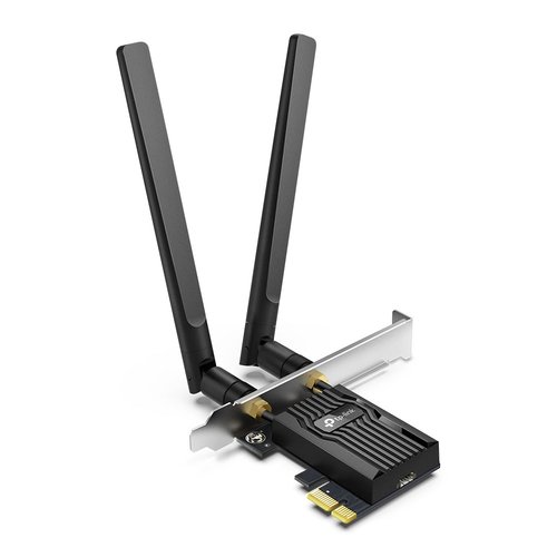 TP-Link Archer TX55E Dualband Wi-Fi/Bluetooth-Kombi-Adapter für Desktop Computer, Spielecontroller, Kopfhörer, Tastatur, R