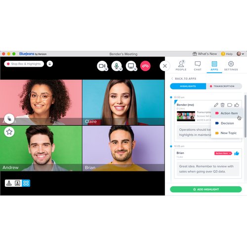 BlueJeans Meetings
Enterprise Corporate Access Site License 1000-2499 mit Standard Support
