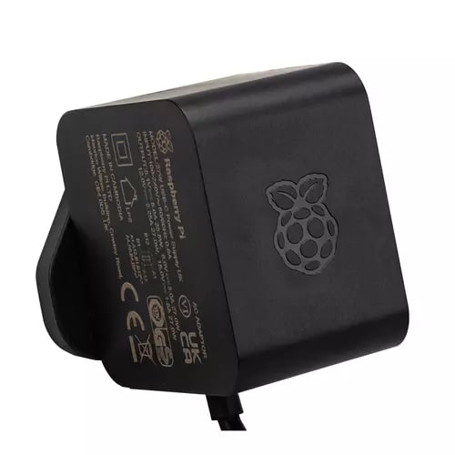 RASPBERRY PI5 NETZTEIL 27W USB-C SCHWARZ OFFIZIELL
