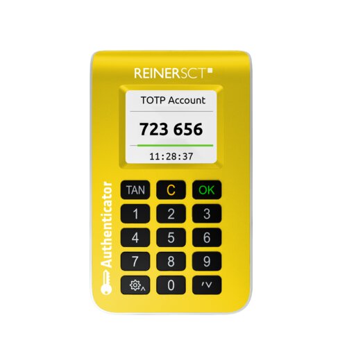 Reinersct Hardware-Authentifikator - TOTP, OATH, SHA-1, SHA256 Encryption