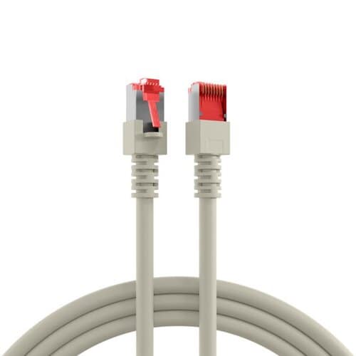 RJ45 Patchkabel S/FTP Cat.6 LSZH 2m grau