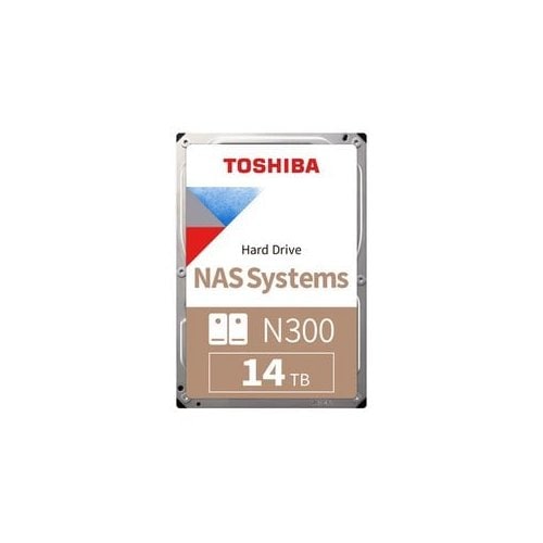Toshiba Festplatte - 3,5" Intern - 14 TB - SATA (SATA/600) - Conventional Magnetic Recording (CMR) Method - NAS, Server, S